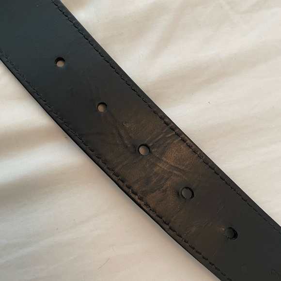 LOUIS VUITTON Men’s black belt size 95 cm - Picture 4 of 6